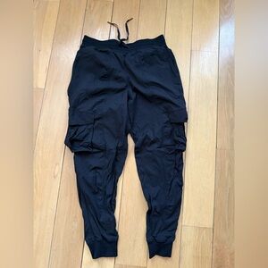 Lululemon Black Cargo Jogger Pants